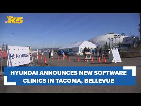 Hyundai announces new software clinics in Tacoma, Bellevue