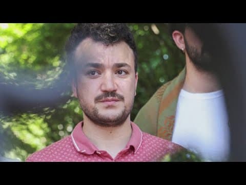 Detained Palestinian activist Mahmoud Khalil was allowed to hold his son for the first time