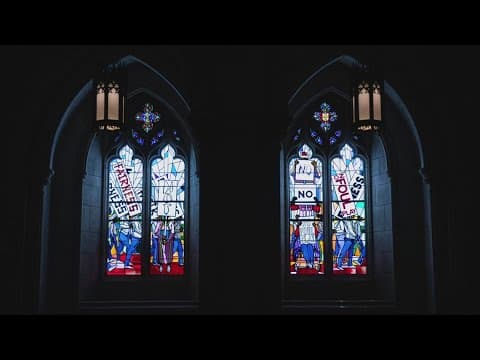 Christmas service at The Basilica of the National Shrine of the Immaculate Conception