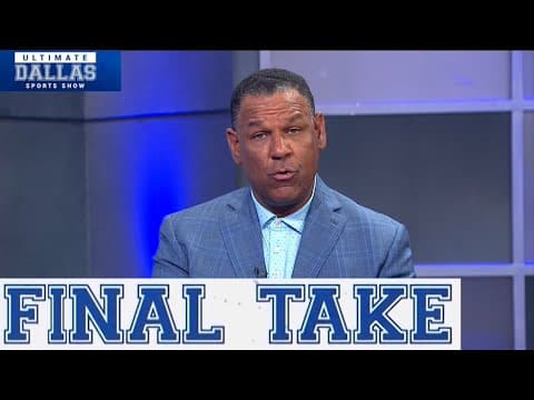 FINAL TAKE: Cowboys roster has too many holes | Ultimate Dallas Sports Show