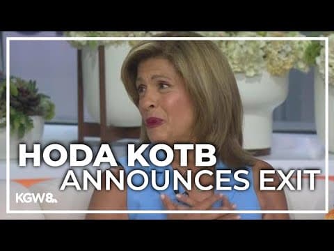 Hoda Kotb leaving NBC's 'Today' show