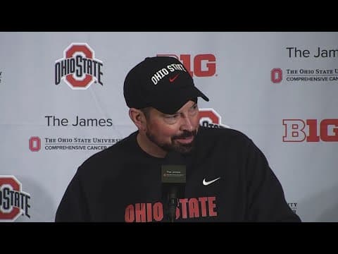 Ryan Day postgame interview | Minnesota-Ohio State