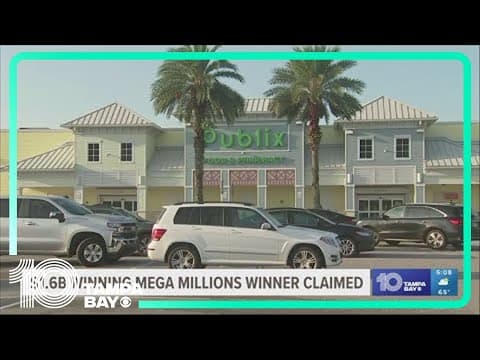 $1.6B Mega Millions jackpot ticket sold in Florida finally claimed by winner