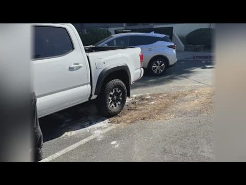 Gas thief drills through truck tank and steals gas