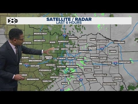 DFW Weather: Latest forecast and timeline for weekend rain chances
