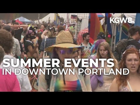 Downtown Portland hopes to bring back crowds through music, art and Pride
