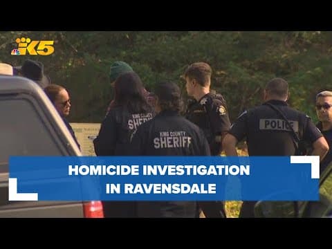 Homicide investigation in Ravensdale