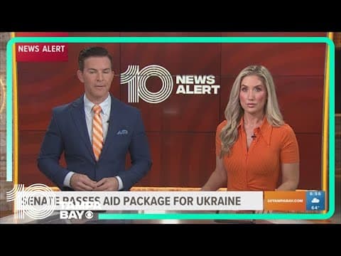 Senate passes $95.3 billion aid package for Ukraine, Israel and Taiwan