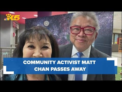 Matt Chan dies, remembered as 'powerful community activist' in Seattle's CID neighborhood