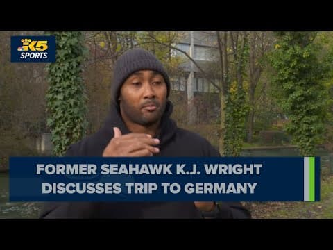 EXTENDED INTERVIEW: Former Seahawks star K.J. Wright soaking up Germany experience