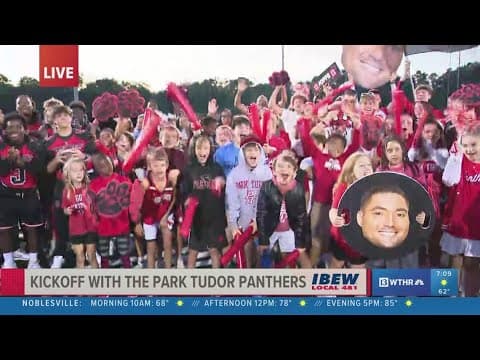 Park Tudor Panthers bring the hype to Operation Football Sunrise Kickoff for Week 4