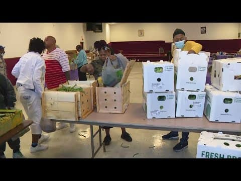 Indianapolis Office of Public Health and Safety spearheads food giveaway at local church