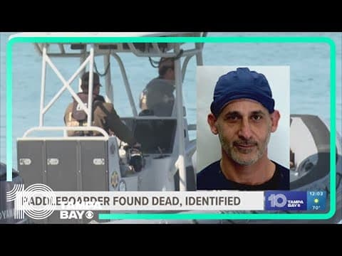 Paddleboarder found dead identified as local doctor