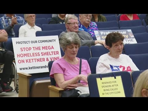 San Diego City Council discusses proposed homeless shelter at closed door meeting