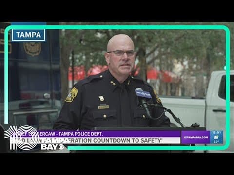 TPD launches 'Operation Countdown to Safety' ahead of New Year's