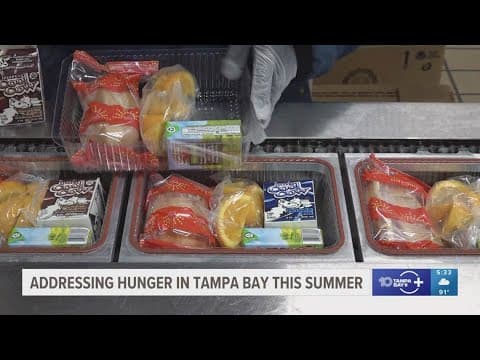 Hillsborough County School District fighting child hunger with free summer meals program