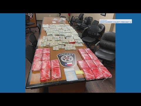 Traffic stop leads investigators to $1.8M in cash and drugs, Montgomery County Pct. 4 says