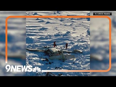 Missing commuter plane found crashed on Alaska sea ice and all 10 aboard died, authorities say
