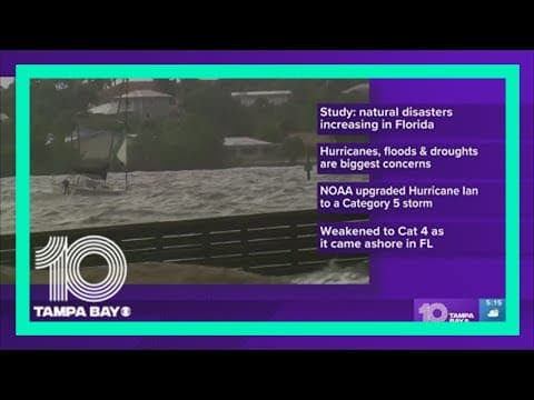 Hurricane Ian was Cat 5 before weakening at Florida landfall, NOAA says