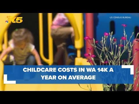 Childcare cost average in Washington more expensive than UW 2023-2024 tuition