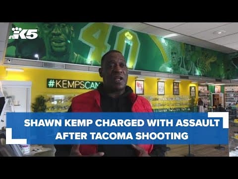 Former SuperSonic Shawn Kemp charged with assault following Tacoma Mall shooting