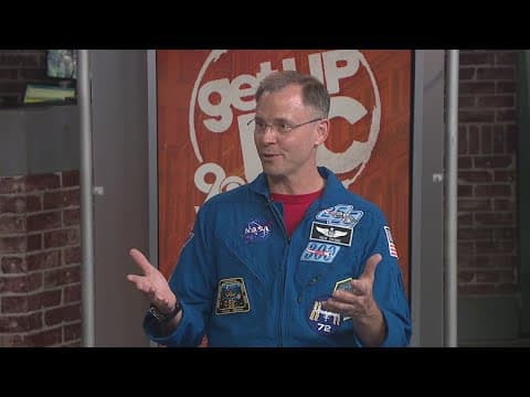 Space Force Guardian and NASA astronaut Nick Hague talks space experience with Get Up DC