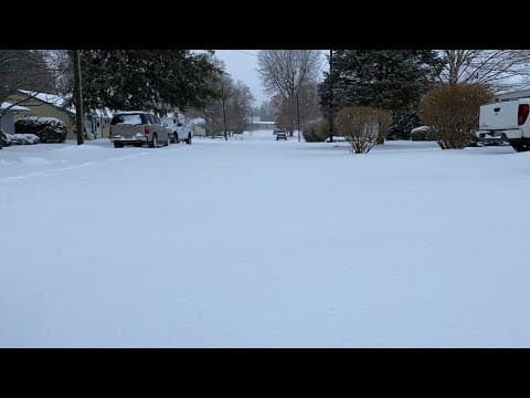 Latest information on road conditions, aftermath of winter storm in central Ohio