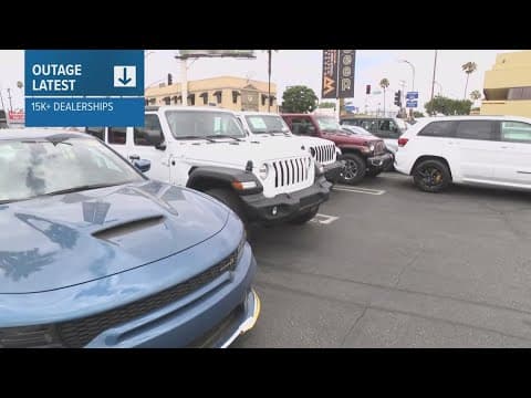 Car dealerships recover from major computer outage