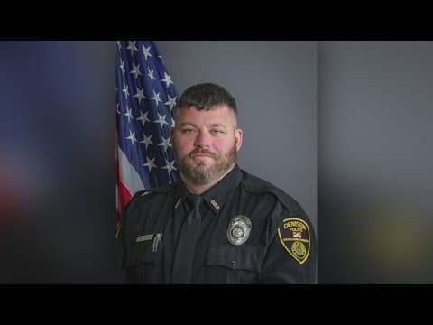 Denison police officer, who succumbed to leukemia, escorted home from Love Field