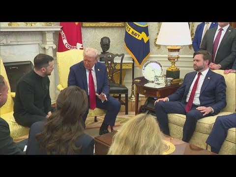 Trump and national security team gather to discuss what’s next on Ukraine