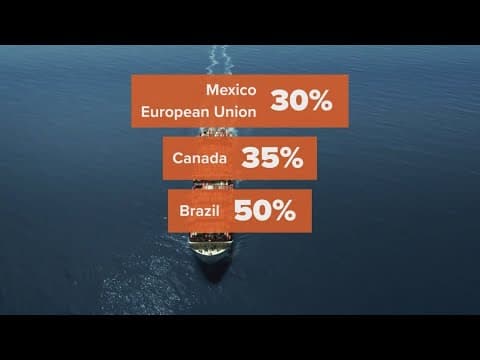 The Trump administration announces new tariffs, causing uncertainty