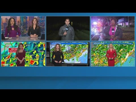 Team weather coverage as heavy rains lead to Flash Flood Warnings to Houston area