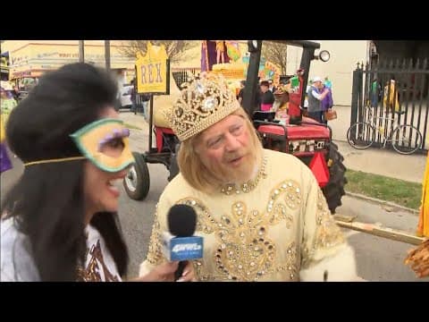 Rex speaks about honor, community before riding on Fat Tuesday