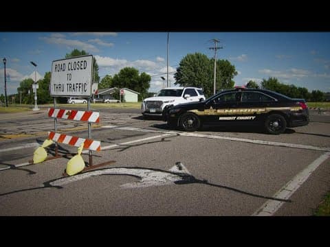 Streets in St. Michael still blocked off hours after police standoff