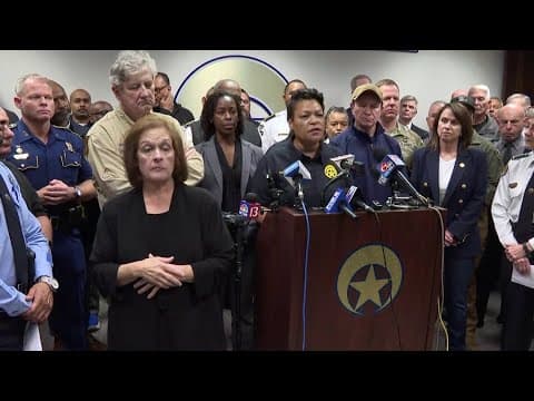 Mayor LaToya Cantrell speaks to media on Bourbon Street attack
