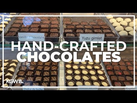 KGW Sunrise team creates chocolate bars at Creo Chocolate