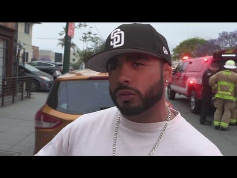 'I wouldn't want to wake up burned' Good Samaritan springs into action to stop Downtown fire