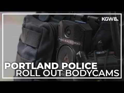 After years of delay, Portland police begin wearing body cameras on Monday