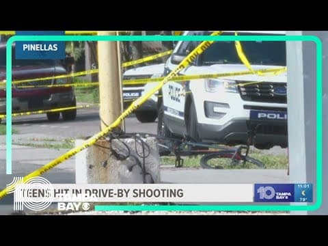 Two 13-year-old boys shot while riding bike in St. Pete