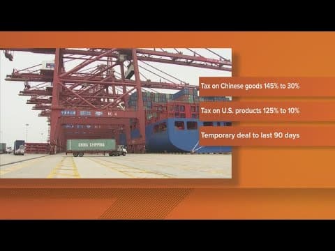 Stocks soar after the US and China reach temporary trade deal