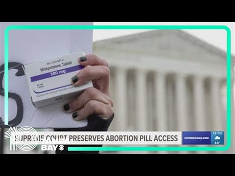 Unanimous Supreme Court preserves access to widely used abortion medication