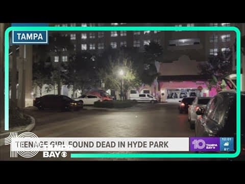 Tampa police continue to investigate teenage girl's 'suspicious death' near Bayshore Boulevard
