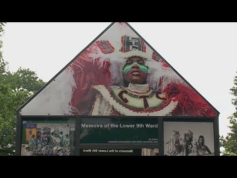 Local artists pay homage to Lower 9th Ward