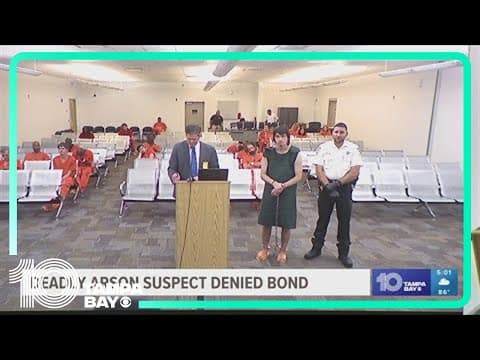 Man accused of killing 4 people by setting home on fire makes first court appearance