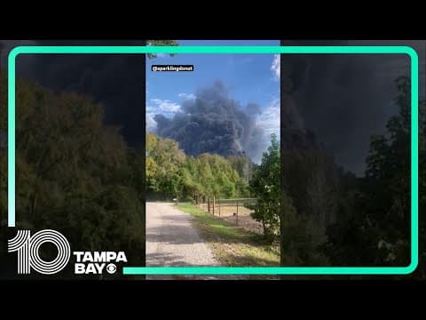 Chemical plant explosion in #Texas