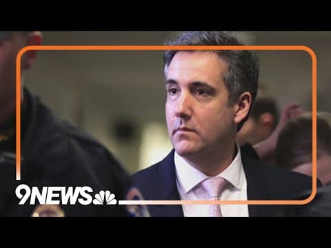 Star witness Michael Cohen says Trump was intimately involved in all aspects of hush money scheme