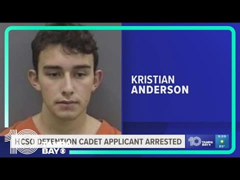 Hillsborough teen applying to be detention cadet arrested for having inappropriate sexual relationsh