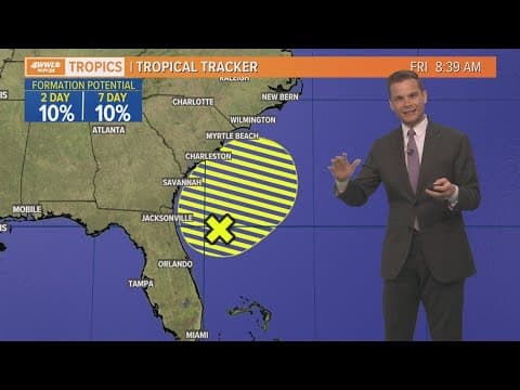 Tropical Weather Update: Low pressure developing off East Coast