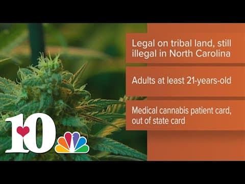 North Carolina medical marijuana sales begin at Cherokee store