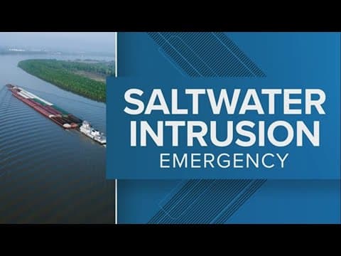 WWL-TV: Questions and Answers about the saltwater problem in the Mississippi River